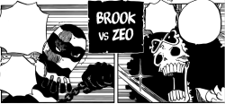 Brook vs Zeo Manga