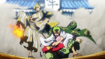 Sanji and Zoro Save Toko