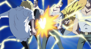Judje and his subordinates
