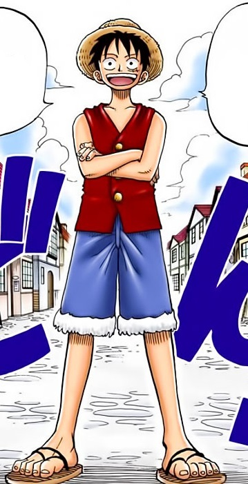 Image - Luffy Digitally Colored Manga.png  Wikia One 
