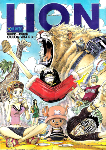 One Piece Color Walk 3 Lion One Piece Encyclopedie Fandom