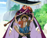 Largo captura a Luffy