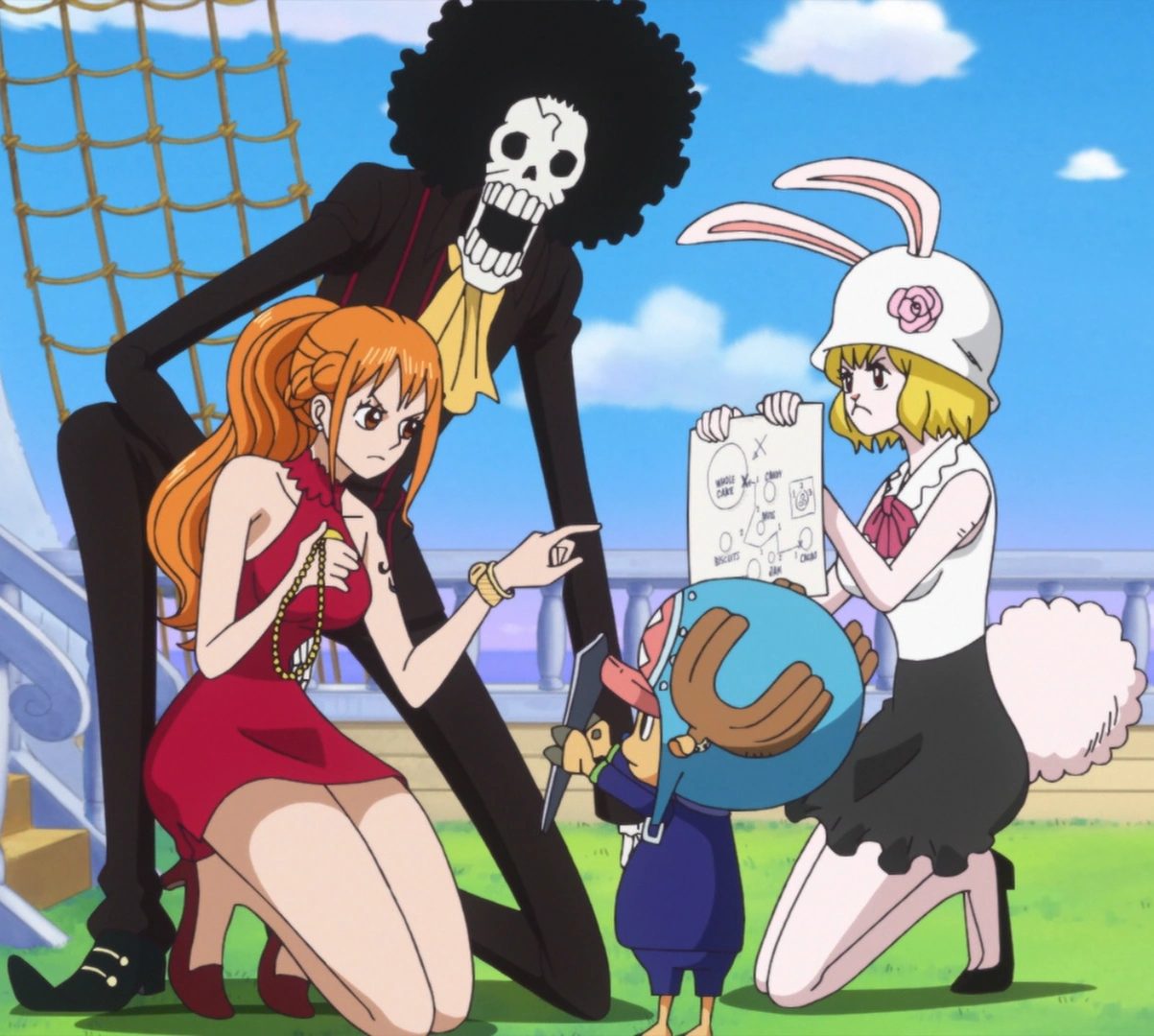 Image The Sanji Retrieval Team Plan to Meet at Cacao Island.png One