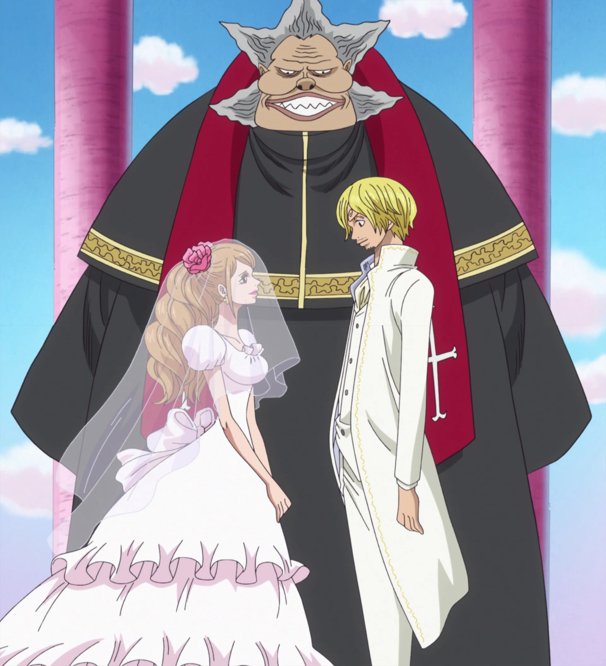 One Piece Nami And Sanji Wedding