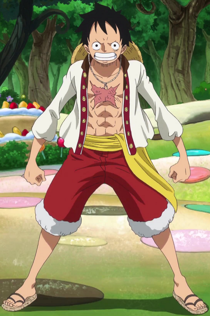 One Piece Luffy Whole Cake Island