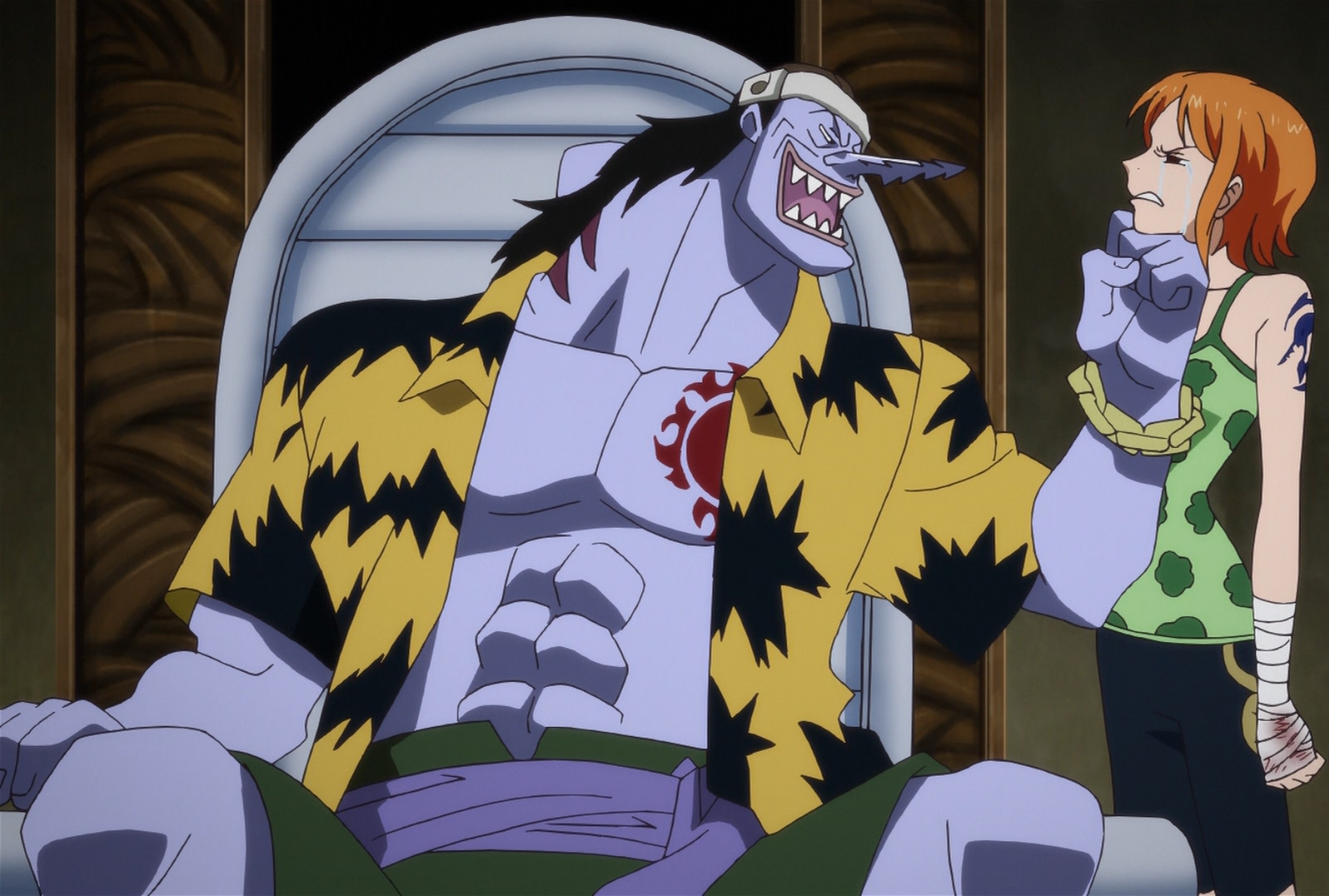 Image  Arlong Mocking Nami.png  One Piece Wiki  FANDOM powered by Wikia