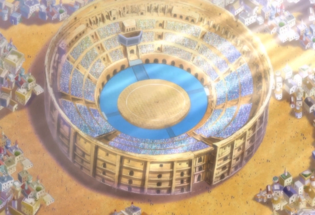 Image Aerial view of Colosseum.png One Piece Wiki FANDOM powered
