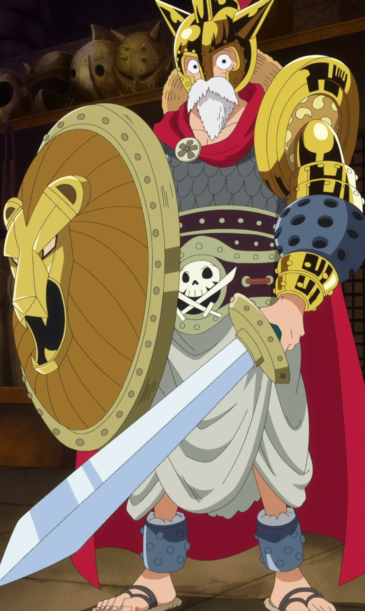 Image - Luffy Gladiator First Outfit.png | One Piece Wiki ...
