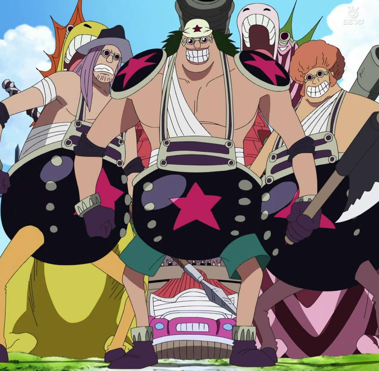 one piece franky family