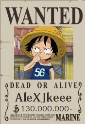 AleXJkeee Wanted Poster