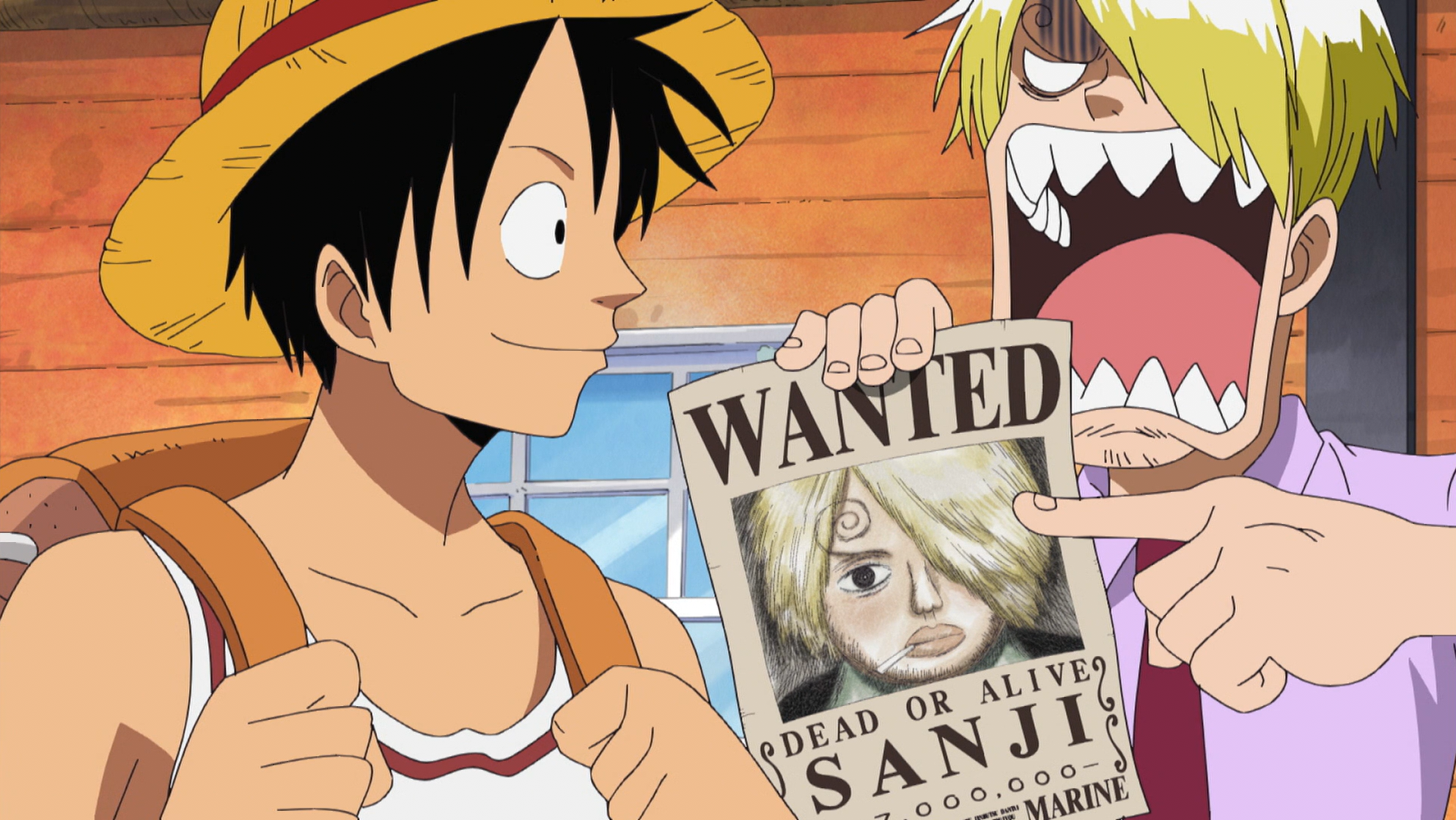 one piece sanji poster