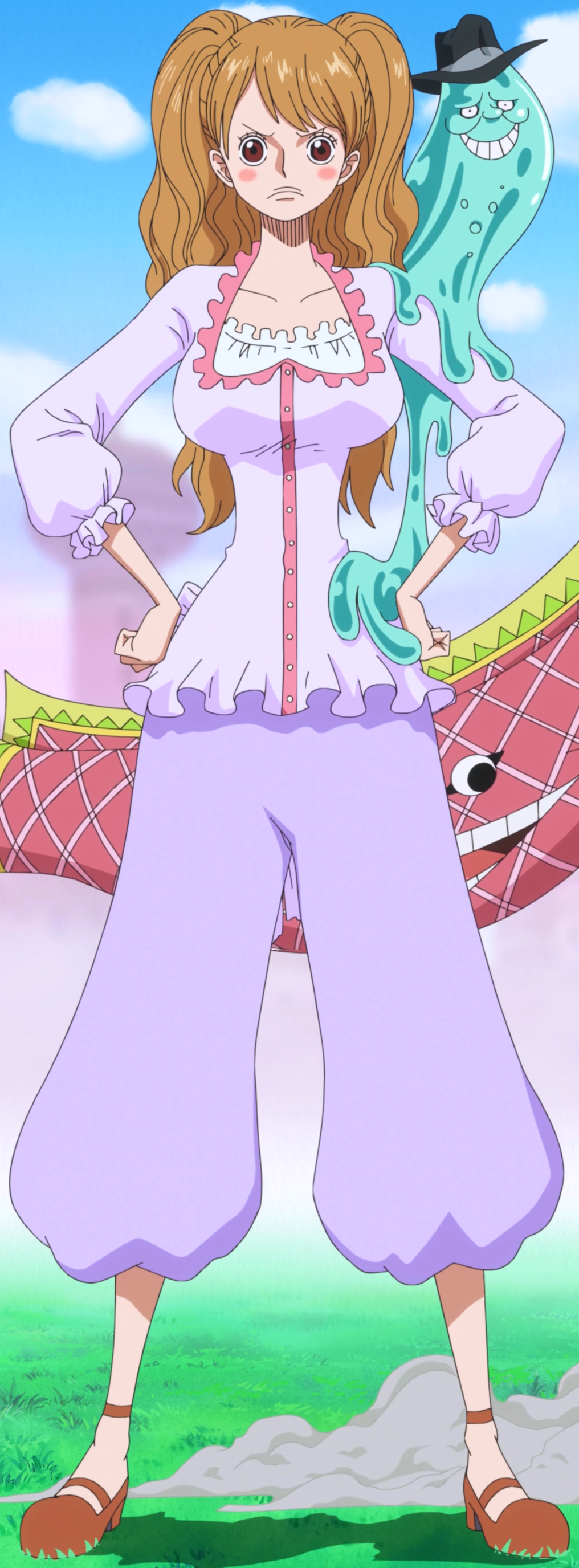 Image Charlotte Pudding Casual Outfit.png One Piece Wiki FANDOM