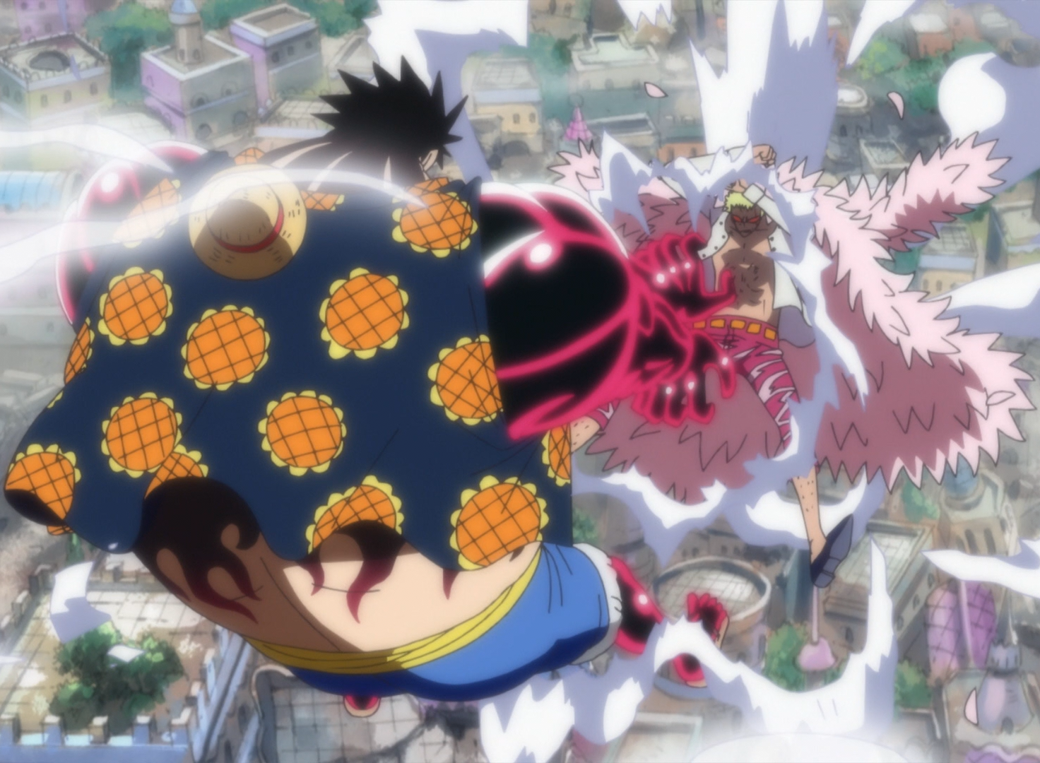 leo bazooka luffy