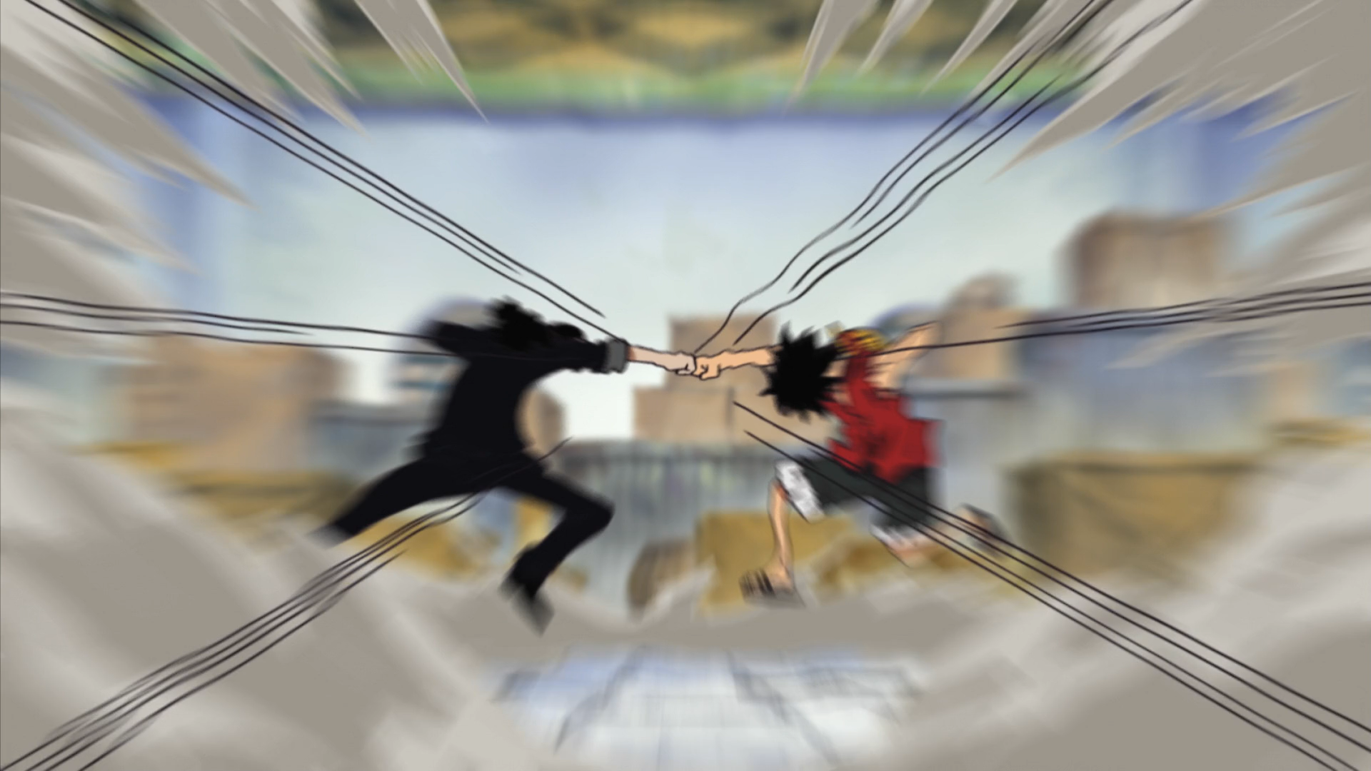 One Piece Wallpaper: One Piece Episode Luffy Vs Rob Lucci