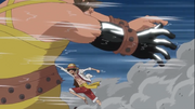 Luffy defeated Cabaletta