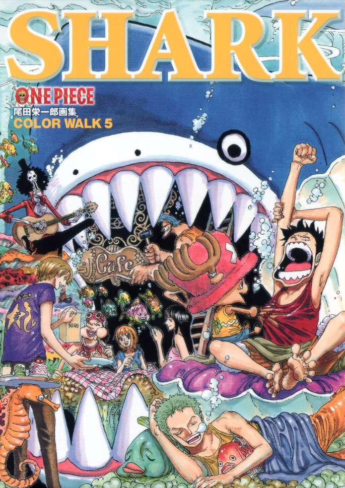 Japanese Anime One Piece Color Walk 6 Gorilla Eiichiro Oda Artbook Medalex Rs