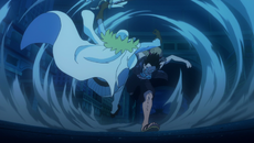 Luffy derrota a Spandam
