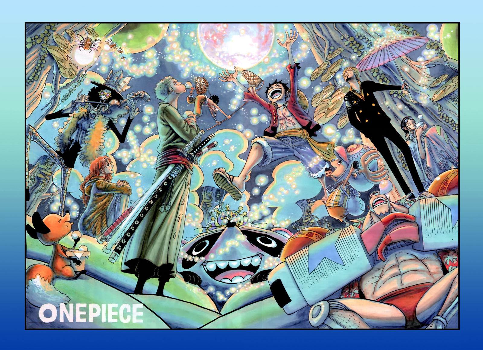 One Piece Color Spreads Hd