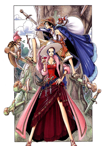 One Piece Color Walk 3 Lion One Piece Encyclopedie Fandom