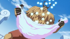 Chopper usa a Caesar como defensa