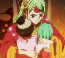 Toki con sus hijos