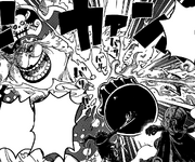 Luffy et Sanji attaquent Big Mom