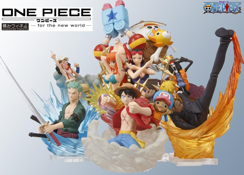 Collectibles Art Japanese Anime Peritar De Bandai One Piece The New World Fishman Island Phone Strap Figure King Neptune