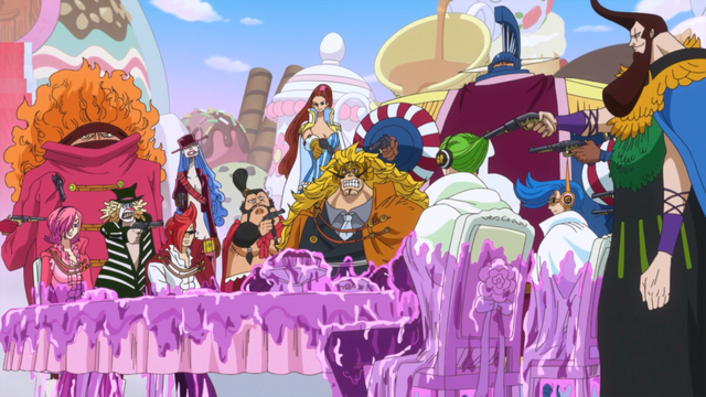 One Piece émission De Télévision Saison 3 Image - La Famille Charlotte capture la Famille Vinsmoke.png | One