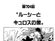 Chapter 704 One Piece Wiki Fandom
