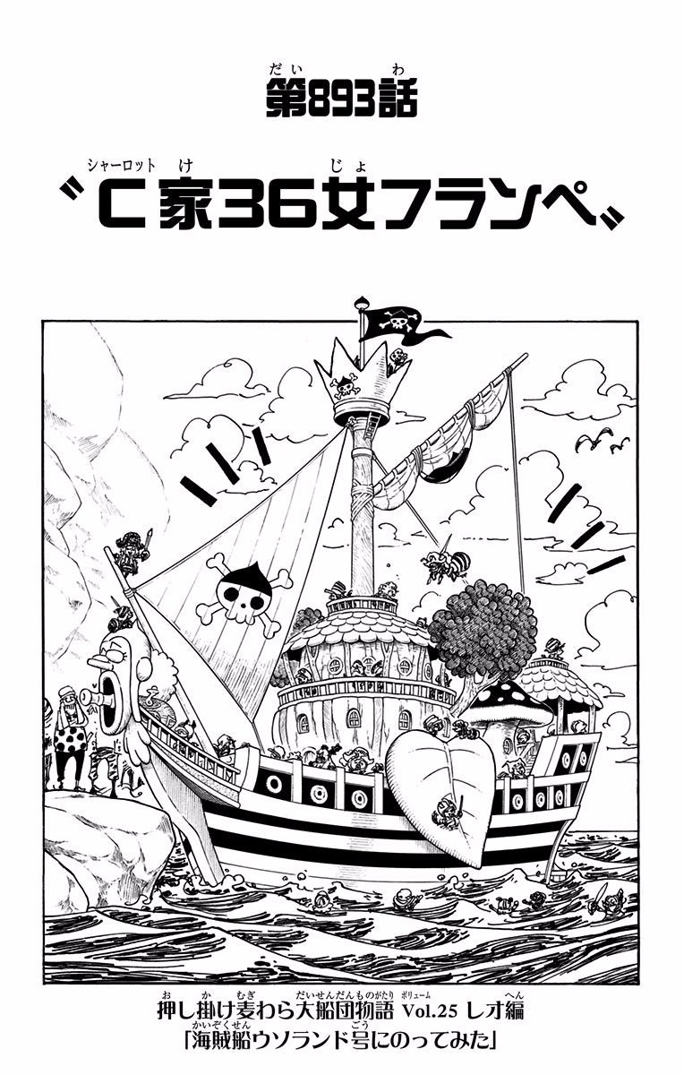 Chapter 893 One Piece Wiki Fandom