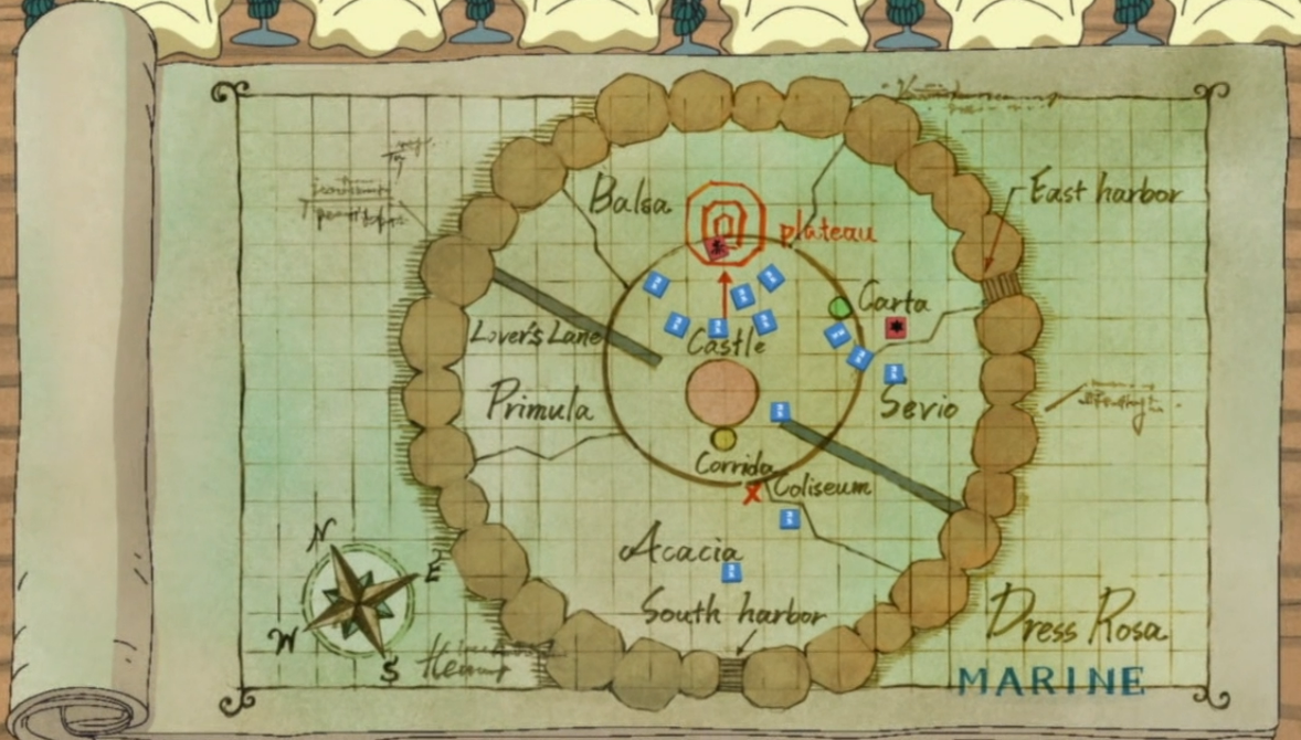 Imagen Mapa Dressrosa.png One Piece Wiki FANDOM powered by Wikia