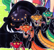 Bacura Manga Color Scheme