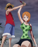 Luffy Para Nami