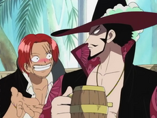 Mihawk and Shanks