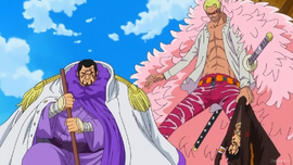 Issho et Doflamingo !