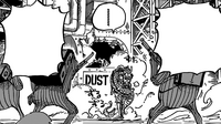 Luffy y Momonosuke vs. Sátiros