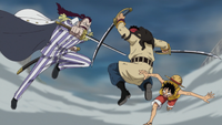 Momonga Clashes with Doma