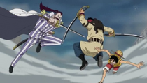 Momonga Clashes with Doma