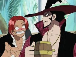 Mihawk e Shanks