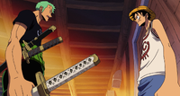 Zoro Discusses Usopp's Membership with Luffy