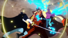 Marco y Vista vs Akainu