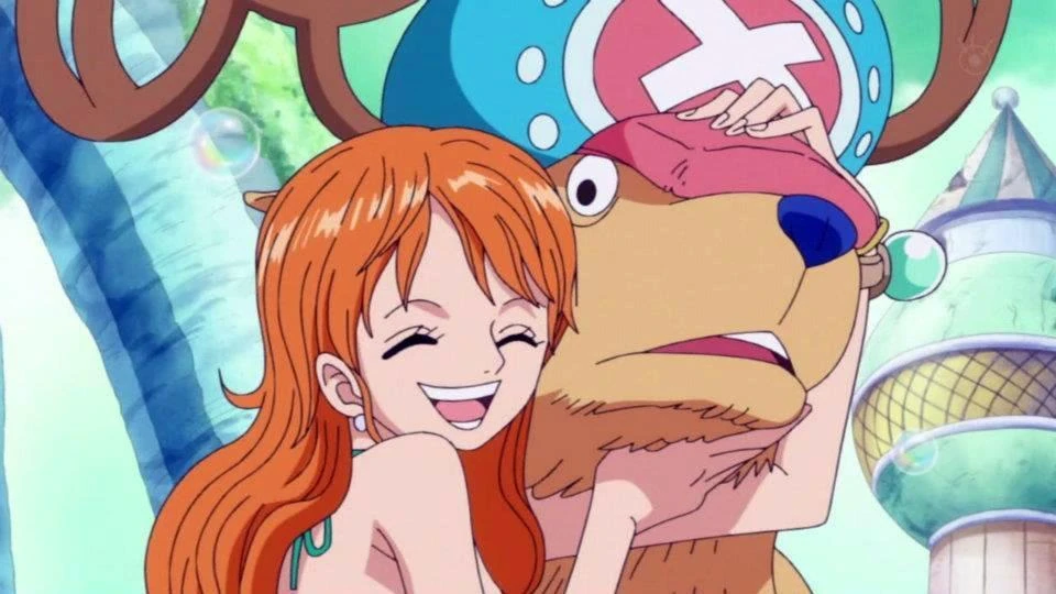 Imagen Nami y chopper.jpg One Piece Wiki FANDOM powered by Wikia