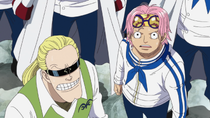 Koby and Helmeppo at Marineford