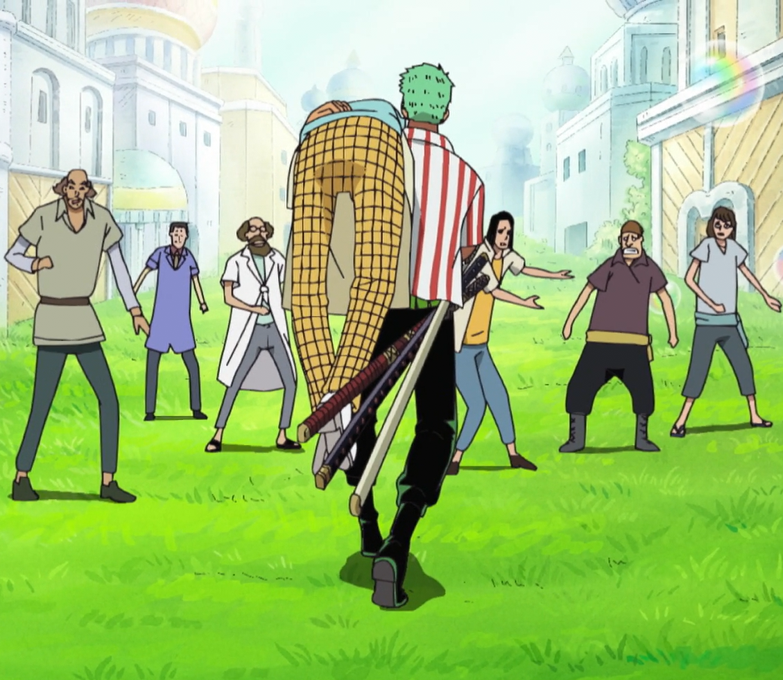 Zoro Takes Judy to the Hospital