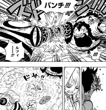 Luffy tumbang