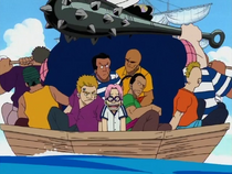 Coby Getting on Wrong Boat