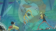 Zoro prallt auf Neptune