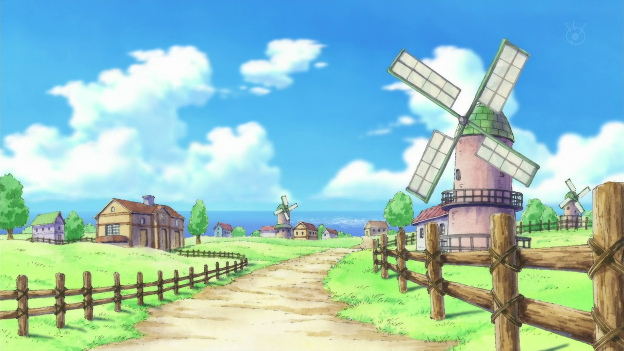 Image Foosha Village Infoboxpng One Piece Wiki FANDOM