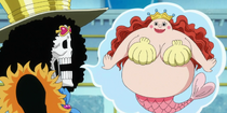 Brook Imagines Shirahoshi