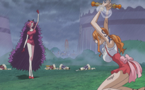 Galette atrapa a Nami